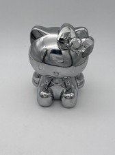 Sephora HELLO KITTY Makeup Brush Holder Chrome 2010 No Brushes Figure Only