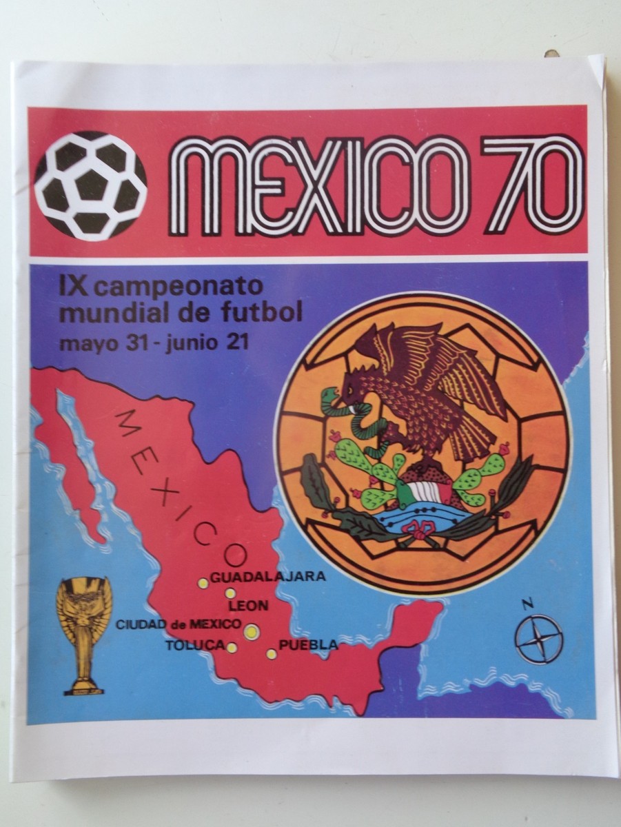 ALBUM FIFA World Cup MEXICO 1970 PANINI Complete Magazine Reprint