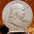 1953-P FRANKLIN HALF DOLLAR 90% Silver