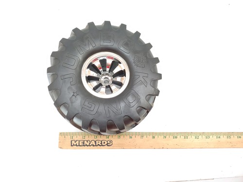 4x *ULTRA RARE* IMEX JUMBO KONG XL 1/8 MONSTER TRUCK TIRES 14MM HEX WHEELS NICE! - Picture 3 of 7