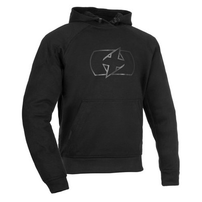 Oxford Motorrad Armourlite Pullon gepanzerter Hoodie CE AA genehmigt schwarz