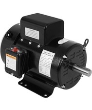 3HP Electric Motor 1750RPM Farm Duty Single Phase Motor 1-1/8" Shaft 184T