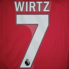 Liverpool FC Flock Heimflock Florian Wirtz Nummer 7 2025/2026 weiß
