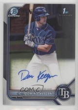 2022 Bowman Draft Chrome Draft Pick Auto Dominic Keegan #CDA-DK Auto 6fs