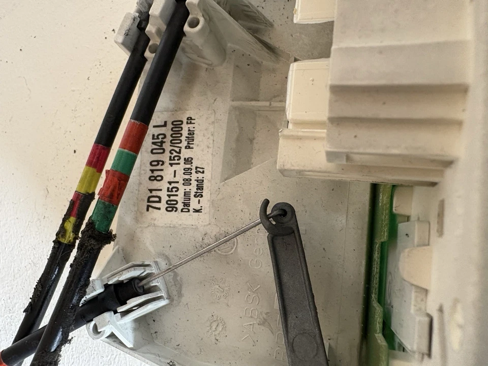 VW T4 Heater Dial Controls WITHOUT Cables Perfect Working Order 7D1819045L - Image 2 of 4