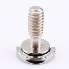 1/4" Screw Standard D- Screw For Camera Tripod Quick Release Plate SDS Fit