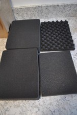 Pelican foam for 1300 case 9"x7" never used pick and pluck