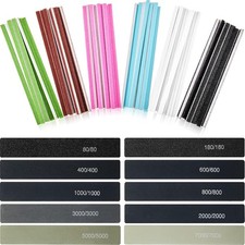 Honoson 70 Pcs Sanding Sticks Polishing Sticks Fine Sanding Twig Coded Abrasive