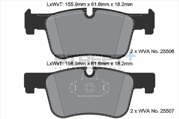BremsbeläGe BMW 1 (F20) 120 I Baujahr 03/15-06/16 KW 130 PS 177 - Pagid Racing S-image