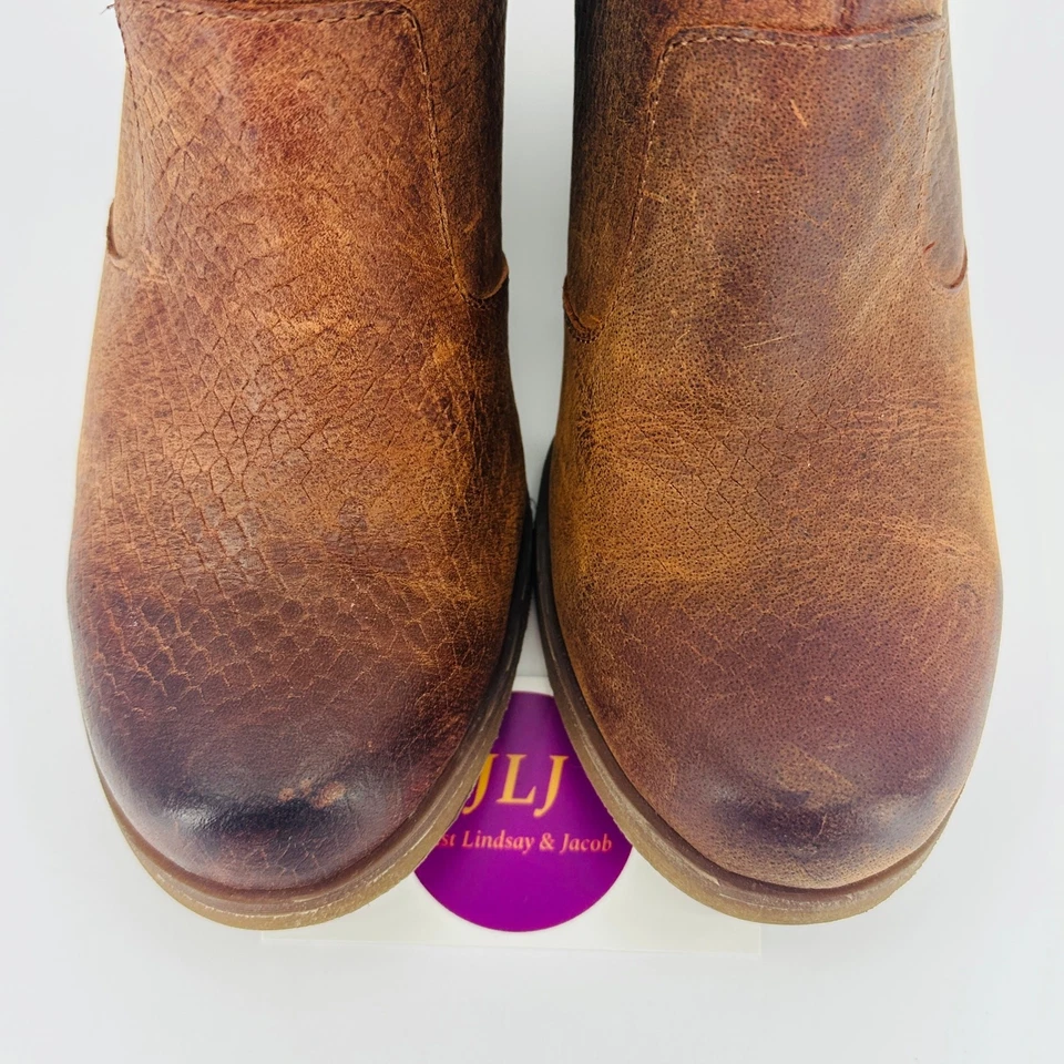 Женские ботильоны Korks модель Gemini ржавый коричневый змеиная кожа KR0004206 размер 7,5 - Изображение 3 из 4