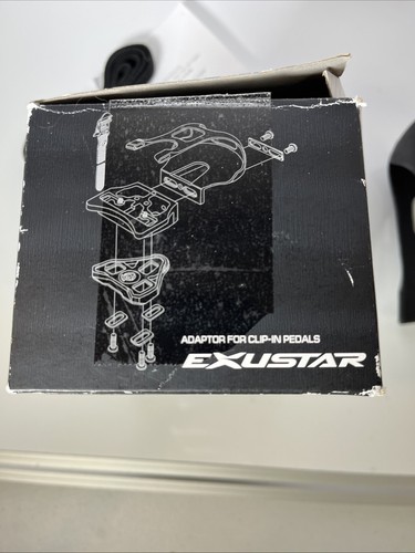Exustar Toe Clip Adaptor for Look-Delta Clip-in Cycling Bike Pedals E-SL02A-1 - Picture 9 of 9