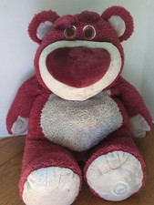 Disney Pixar 15  Toy Story 3 Lotso Huggin Bear Scented Strawberry Stuffed Plush