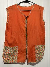 Handmade 70s Floral Fabric Vest