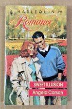 Angela Carson, Sweet Illusion, Paperback 1990
