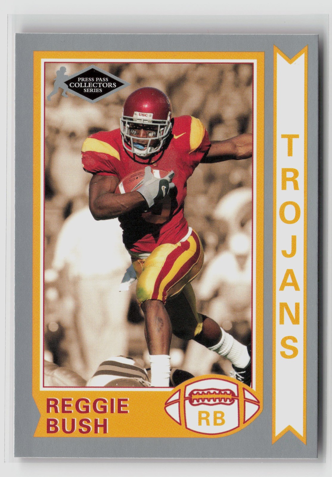 Reggie Bush Press Pass Collectors Series Old School #OS20 Base