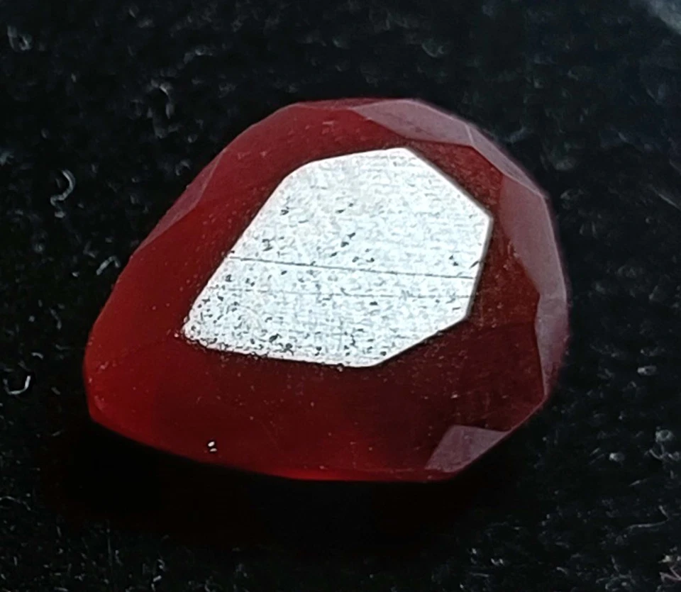 7.30 Ct IGL Certified  Burma Red Ruby Natural Pear Shape Loose Gemstone 5AOQ - Image 3 of 4