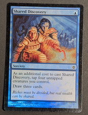 MTG Card - 1x Shared Discovery - Rise of the Eldrazi - NM/LP Foil - Magic #87