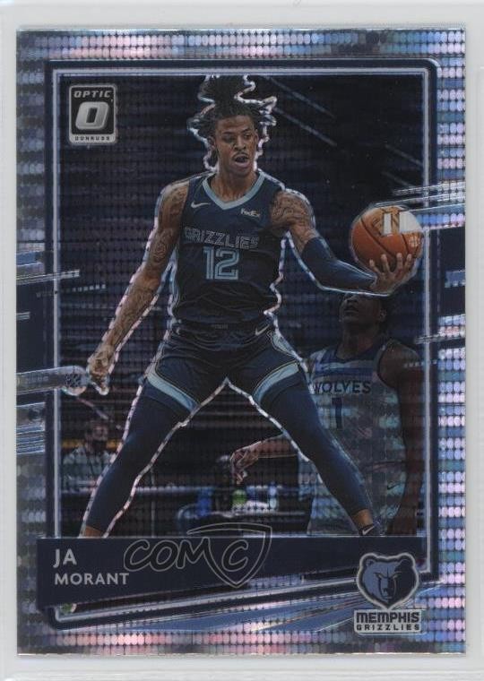 2020-21 Panini Donruss Optic Target Box Set Pulsar Prizm Ja Morant #117 oh4