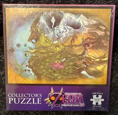 Legend of Zelda Puzzle Majora's Mask 3D Collector's Puzzle 550 Pieces New/Sealed