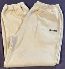 Comfrt Cloud sweatpants Color- Latte Unisex Adult Size 2XL