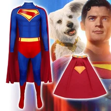 2025 Superman+Superdog Collar Cloak Cosplay costume Christmas Gift