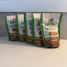 Greenies Pill Pockets Peanut Butter 30 Count Dog Medicine Treats 5PACK 