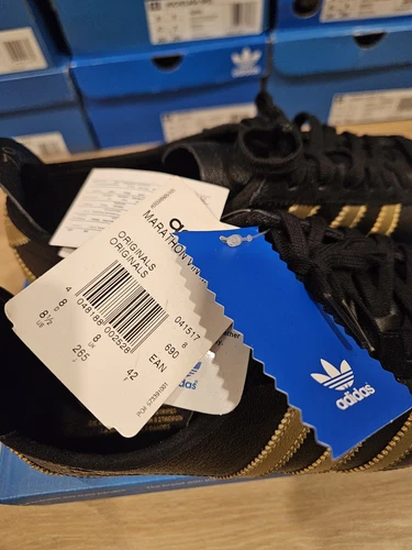 Adidas Marathon Vin deadstock rare 2007 UK 8 Boston New York Atlanta London - Imagen 3 de 20
