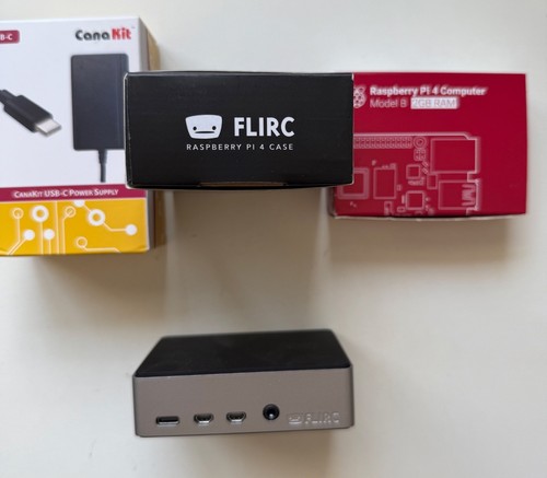 CanaKit Raspberry Pi 4 Model B, 2GB of RAM in Flirc Case with CanaKit Power