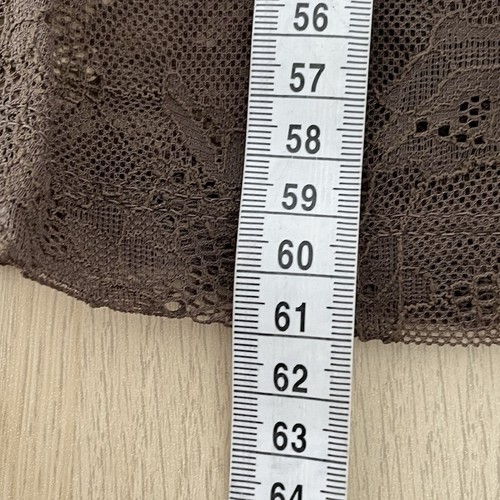 Kookai Camilla Lace Shirt Size AU 10 FR 38 Brown Long Sleeve Button Up Top New - Picture 13 of 14