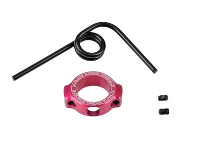 Ressort de tube d'échappement Ultimate RC avec anneau en aluminium rose et gr... - Photo 1/3