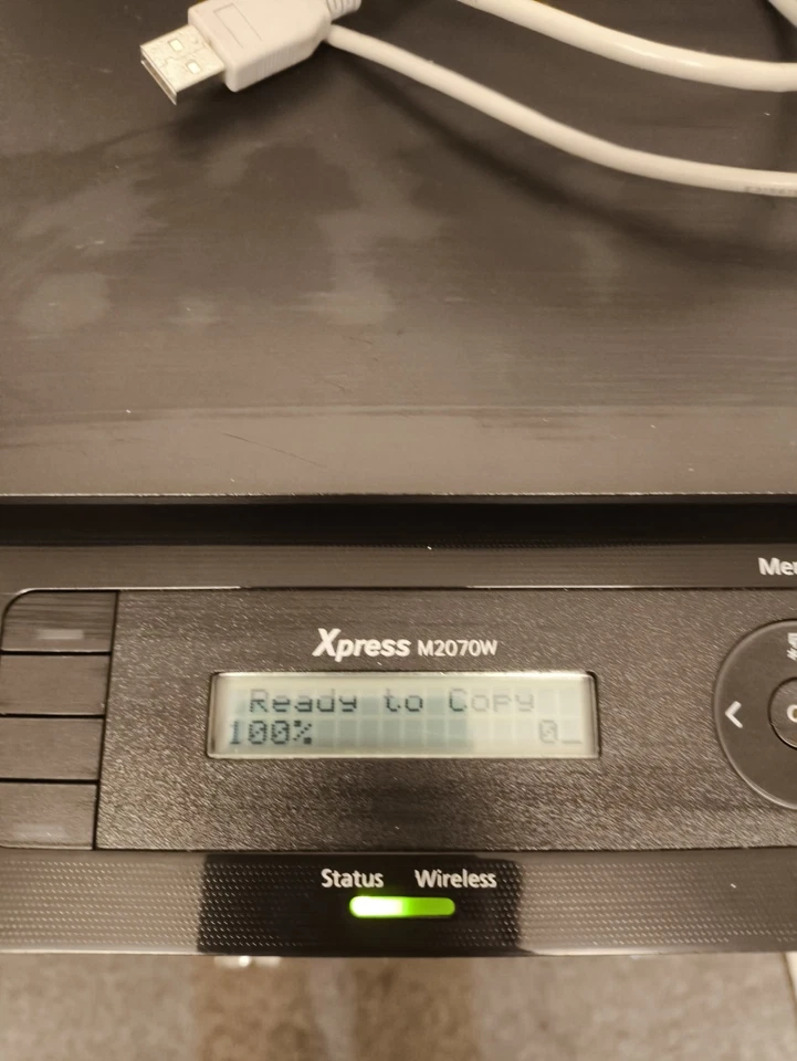 Samsung M2070W Multifunction Xpress Mono Wireless Laser Printer With Toner USB - Image 2 of 4