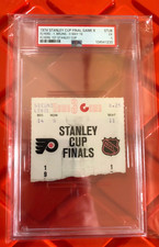 1974 STANLEY CUP FINALS Game 6 Ticket, Clincher, PSA 5 EX, POP 2, NONE Higher!!!