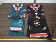 Vintage Child's set of tradition clothes lot of 2 from China 1980s NEW