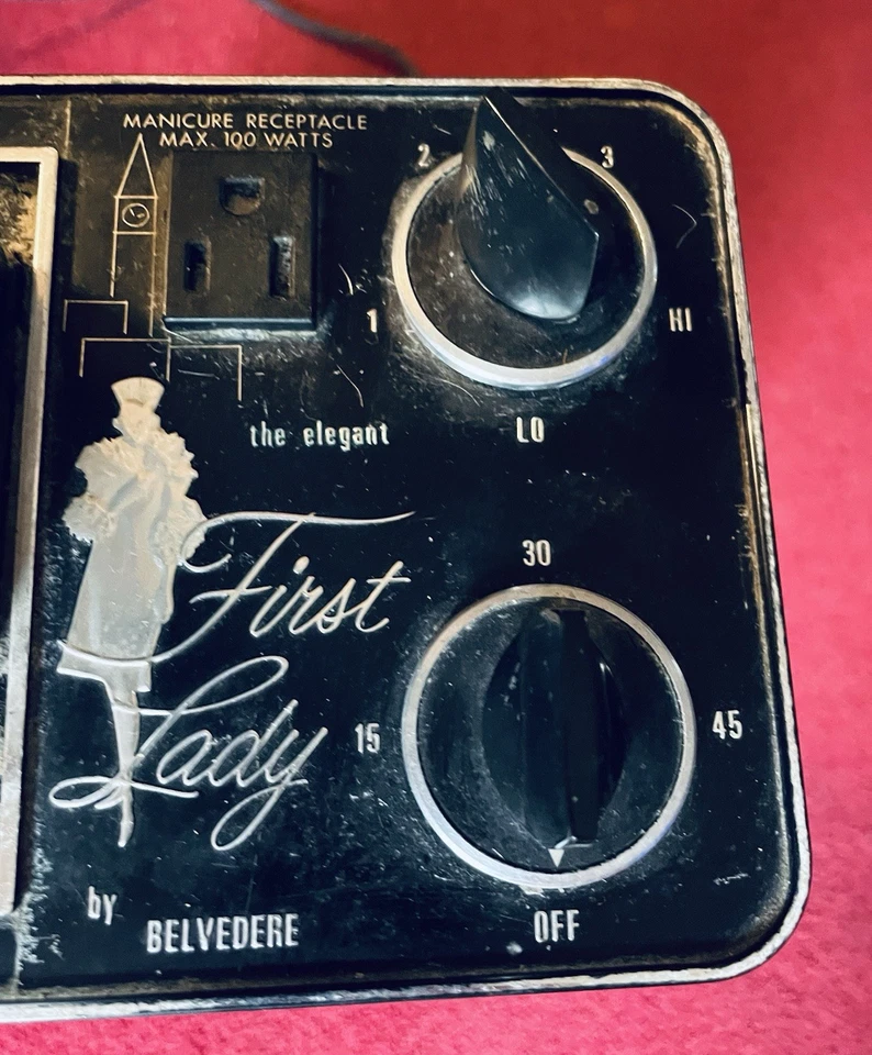 1960’s Belvedere First Lady Salon Professional Stand Up Hair Dryer # 810 Works - Image 2 of 4