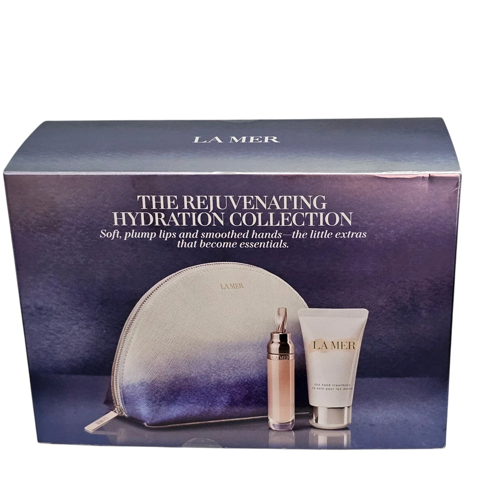 La Mer Colección Hidratación Rejuvenecedora Labial Volumizador Tratamiento de Manos Set Bolsa Foto 2 de 4