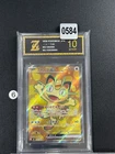 Meowth ex SR M3-100/080 Pokemon Card Japanese Grade 10