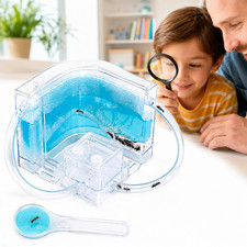 Ant Farm Castle Insect Nest Villa Pet System For Kid Connecting Educational Toys