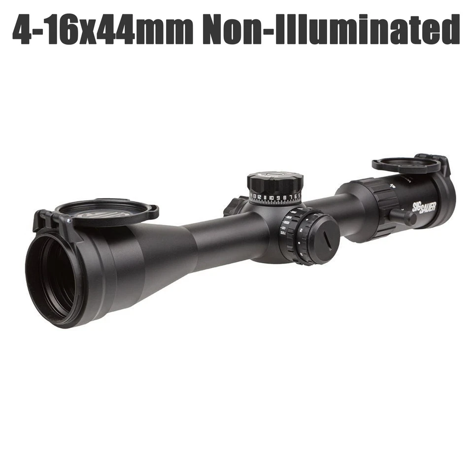 SIG SAUER Whiskey4 4-16x44, 5-20x50 6-24x50 Tactical Rifle Scope FFP Illuminated - Image 3 of 4