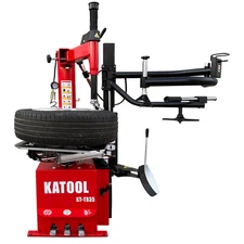 28" Turn Table Tire Changer Machine with Bead Blaster Tire Machine Rim Clamp