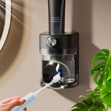 Automatic Toothpaste Dispenser, Bathroom Electric Toothpaste Squeezer with Se...
