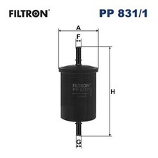 Kraftstofffilter für Peugeot 206+ 2L 207 WA CC WD SW WK 207-207+ 208 1 | 245702