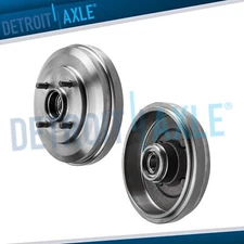 FWD Pair Rear Brake Drums Set fits for 2009 2010 2011 Ford Focus 2.0L 2.5L