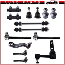 14Pcs For 1994-1999 Dodge Ram 3500 2WD Suspension Tie Rod Idler Arm Pitman Arm