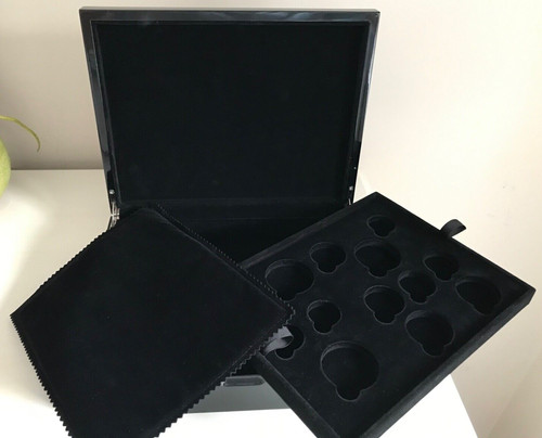 2010 Royal Mint Silver Proof Set Box Booklet & Certificate ONLY. NO COINS