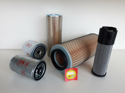 Filter Set für Schaeff SKL 831 mit Perkins 504.2 Öl Luft Kraftstoff Hydraulik