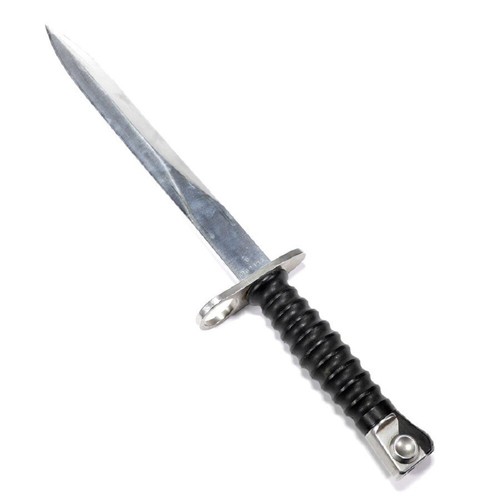 Swiss M1957 Combat Knife Bayonet w/ Scabbard - Switzerland PE57 - Picture 7 of 8
