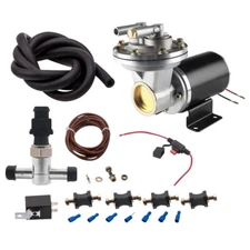 Electric Vacuum Pump Kit Mounting Hardware for Brake Booster 12V 18 to 22