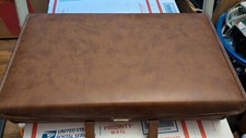 Vintage Service Mfg Co Cassette Brown Carry Case Tape Storage. Awesome Shape 