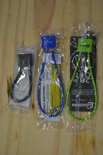 5 Pack Gun Cable Locks - Afbeelding 1 van 5