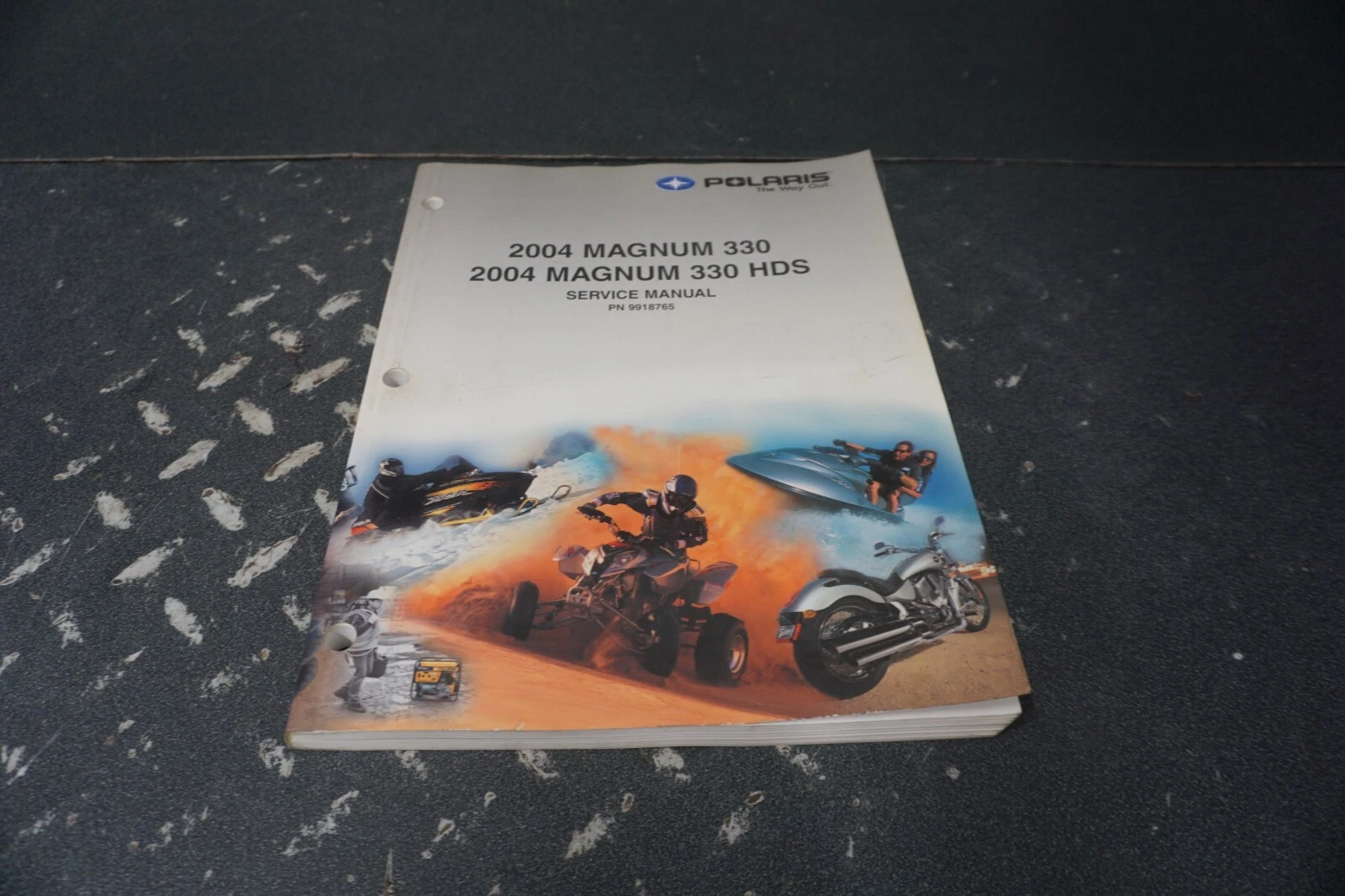 Polaris ATV 4-Wheeler OEM 2004 Magnum 330 Magnum 330 HDS Service Manual 9918765